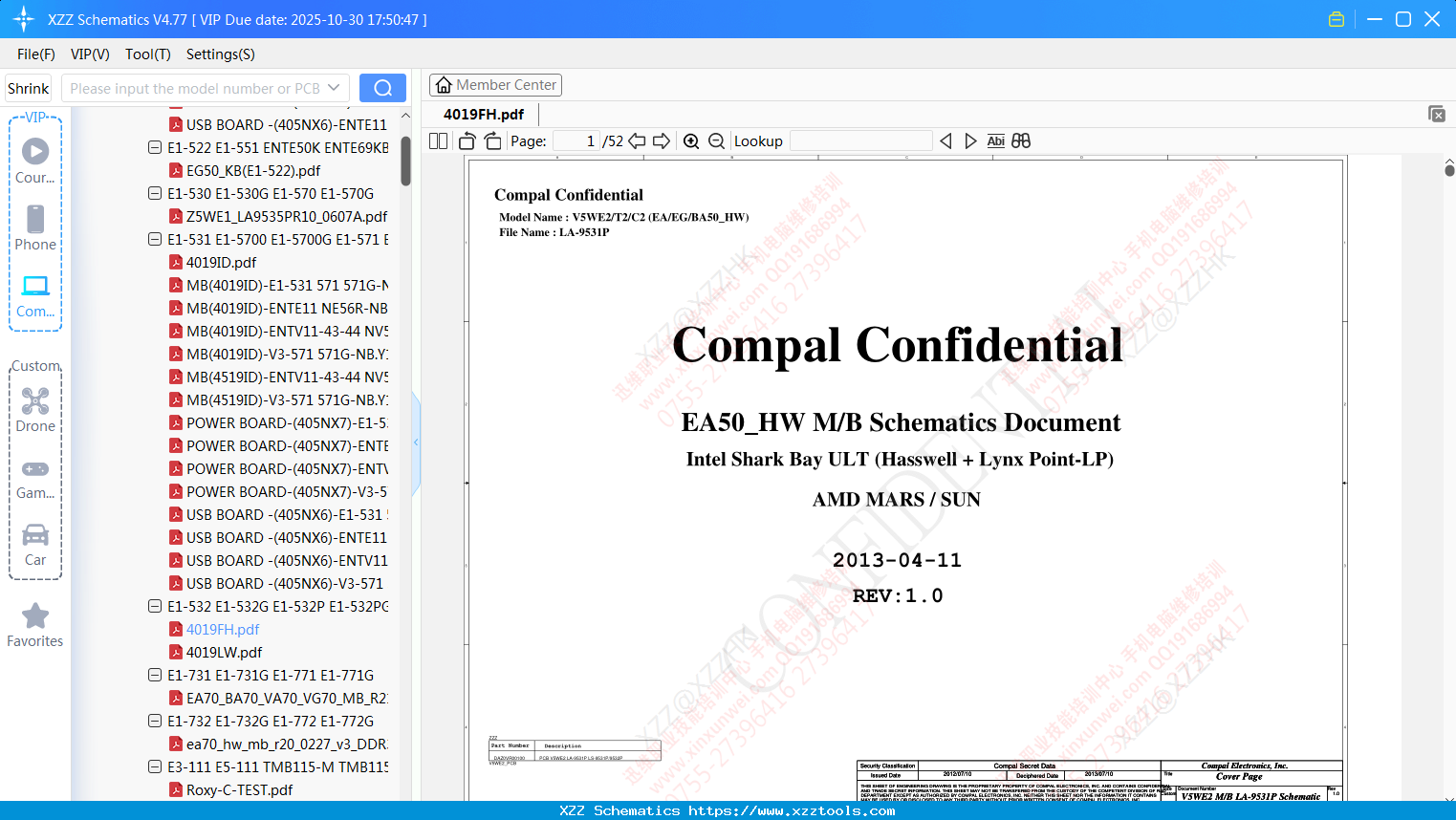 Laptop ACER 4019FH